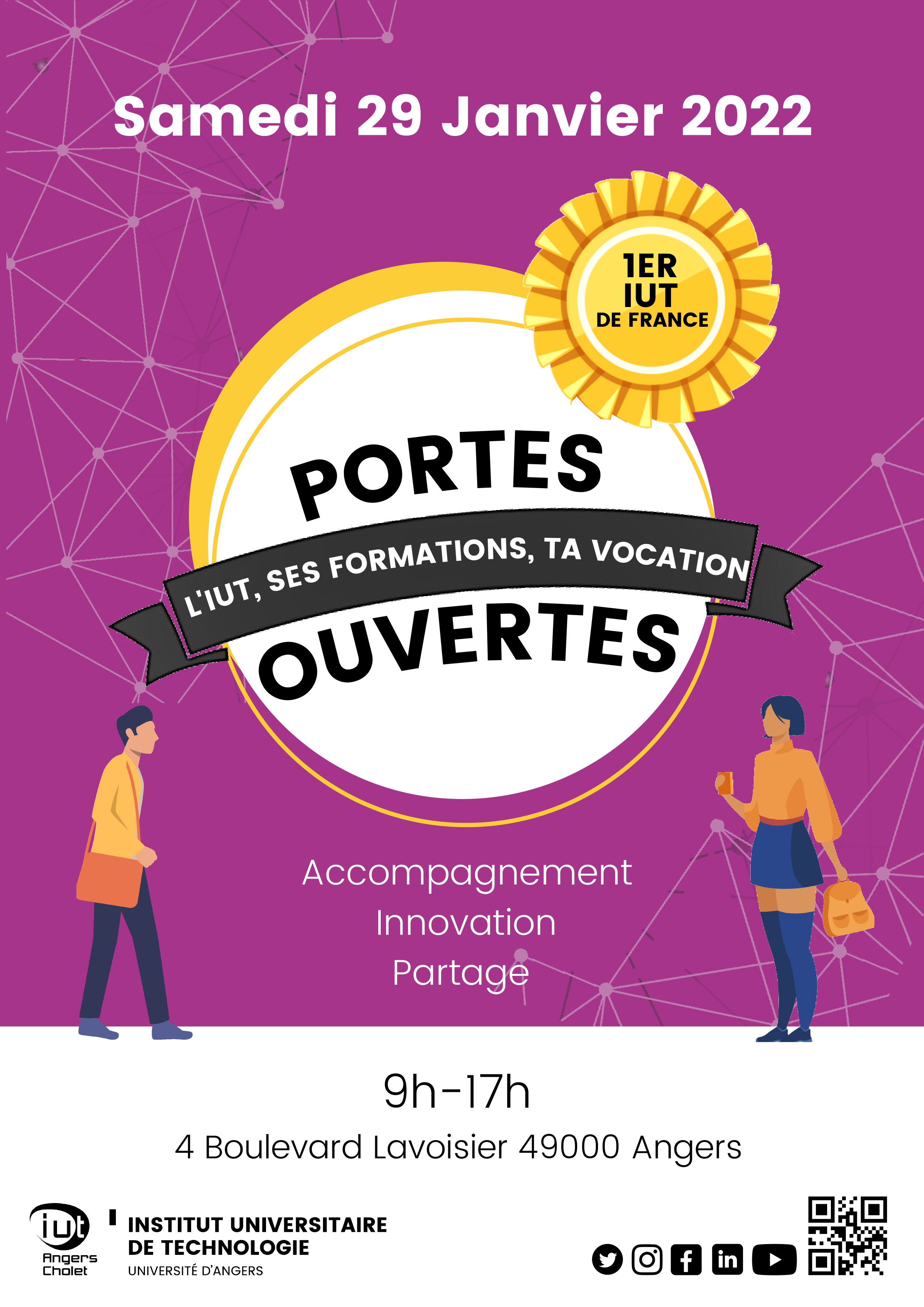 Des Affiches Pour Les Portes Ouvertes R Alis Es Par Des Tudiants De Tc